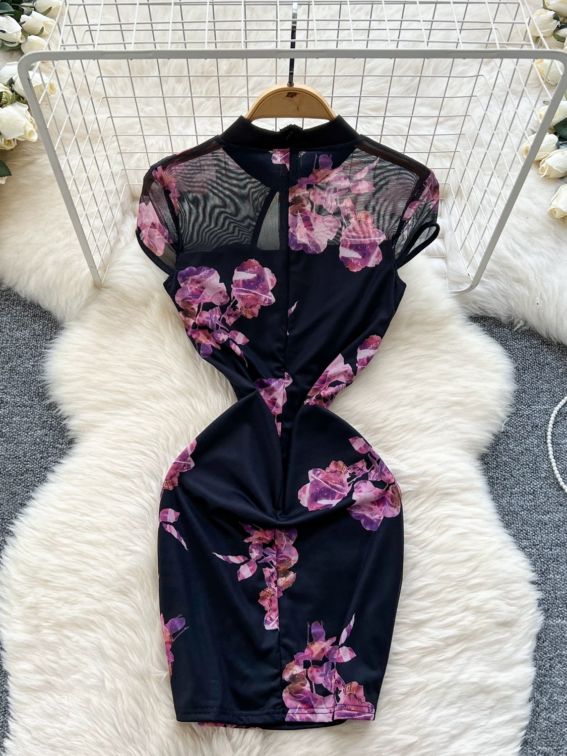 Bottle service qipao dress Q204 images